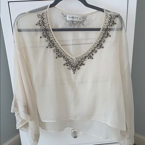 Abercrombie Flowy Blouse